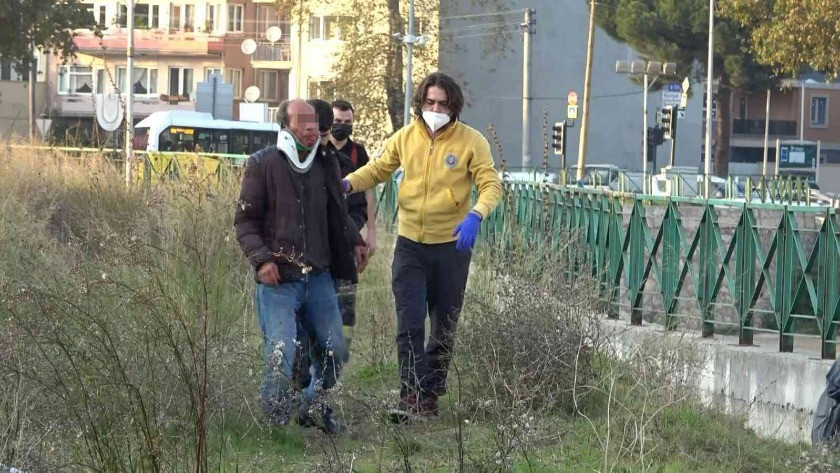 Bursa’da alkolü fazla kaçırdı, tahliye kuyusuna düştü