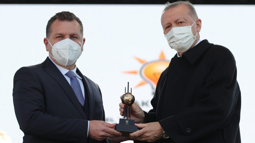 Cumhurbaşkanı Erdoğan'dan Balıkesir’e 2'nci ödül