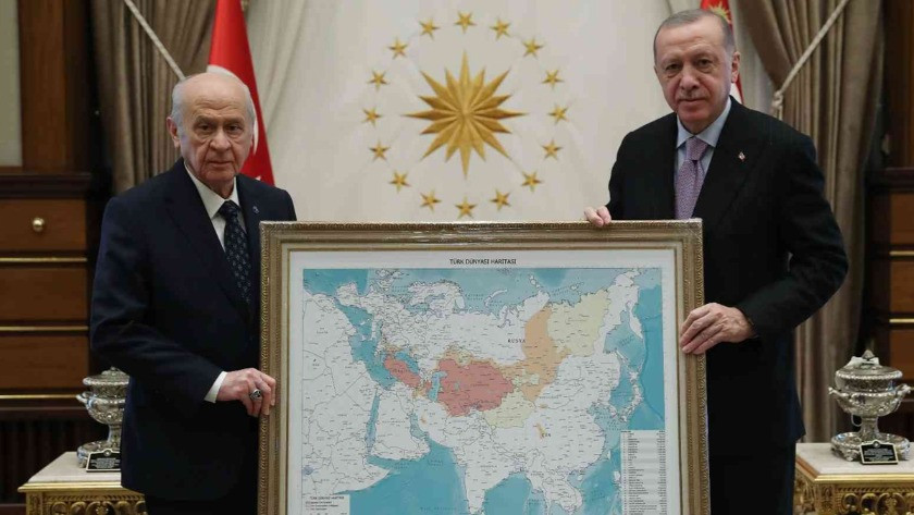 Rusya'dan Devlet Bahçeli'nin haritası hakkında flaş açıklama