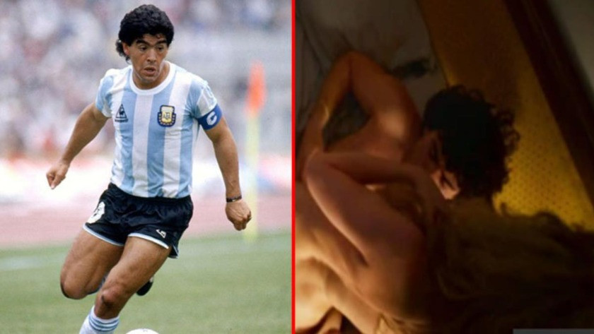Maradona'nın dizisine sevişme sahneleri damga vurdu