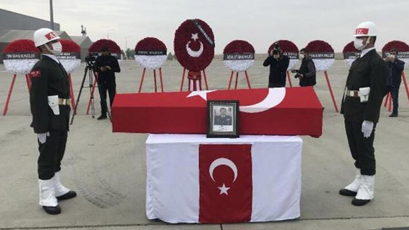 Şehit Binbaşı Mete Yıldırım memleketi Ankara’ya uğurlandı