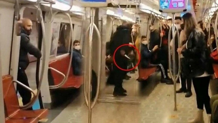 Kadıköy metrosundaki maganda yakalandı!