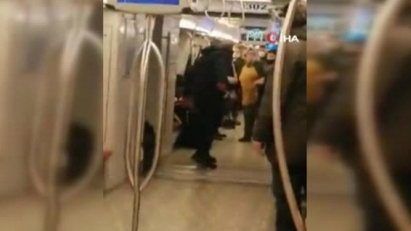Metro saldırganı tehditler savurup annesini rehin almış