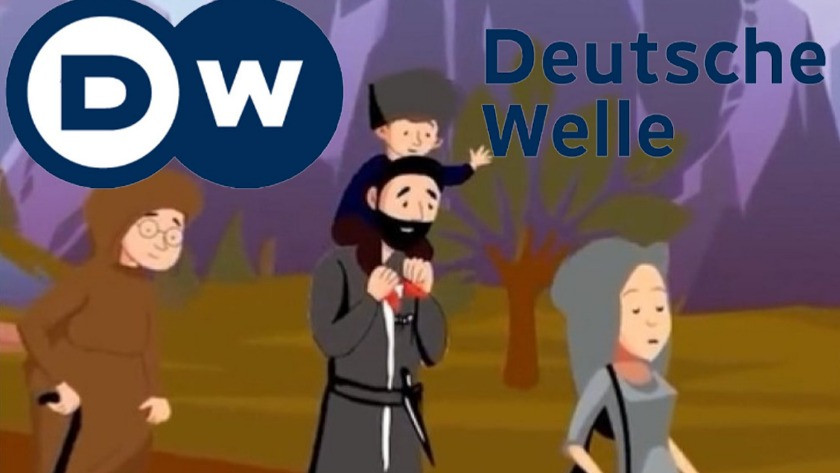 Deutsche Welle'den skandal Çerkes paylaşımı!