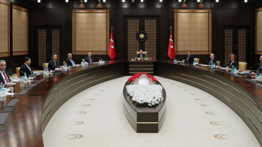 Cumhurbaşkanı Erdoğan başkanlığında Politika Kurulu toplandı