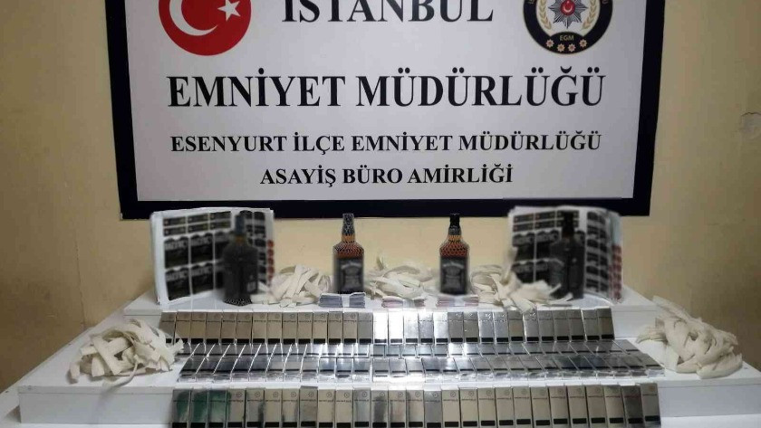 İstanbul Esenyurt’ta  500 litre sahte alkol ele geçirildi!
