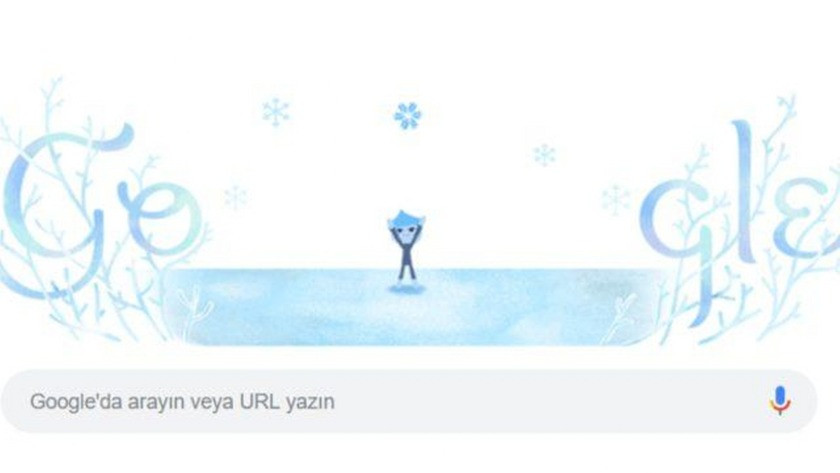 Google Doodle kış gündönümü sürprizi!