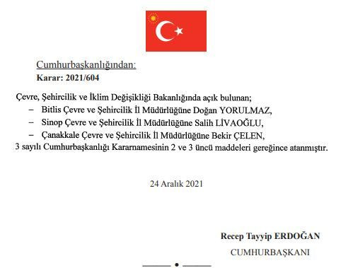 Resmi Gazete yayımlandı... Erdoğan'ın imzası ile flaş görevden almalar - Sayfa 3