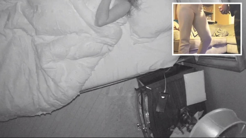Yatak odasına gizli kamera koyan kadın, gördükleri karşında şoke oldu