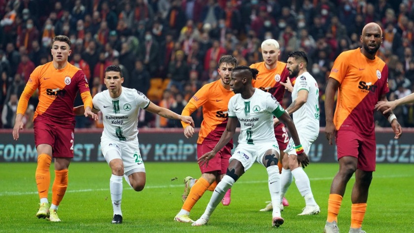 Galatasaray, Giresunspor’a mağlup oldu