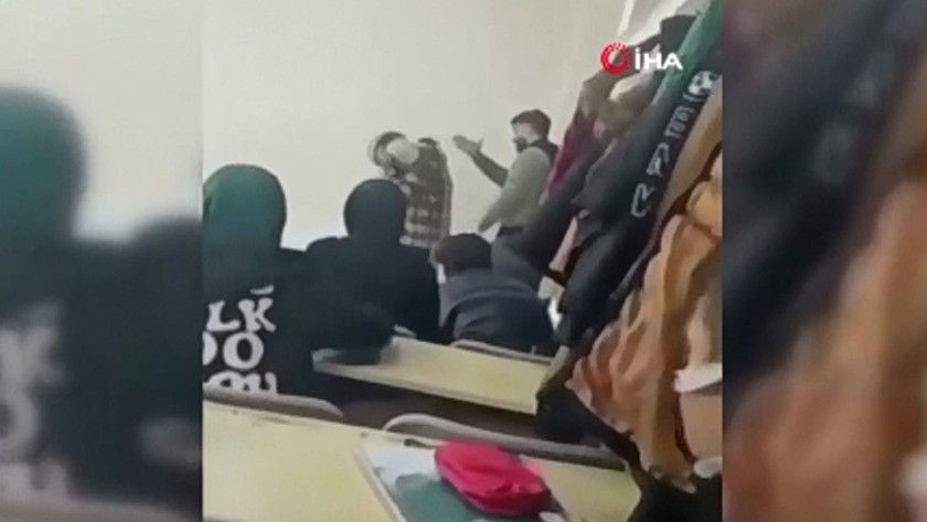 Gaziantep'te bir öğretmen liseli öğrencisini tekme tokat dövdü