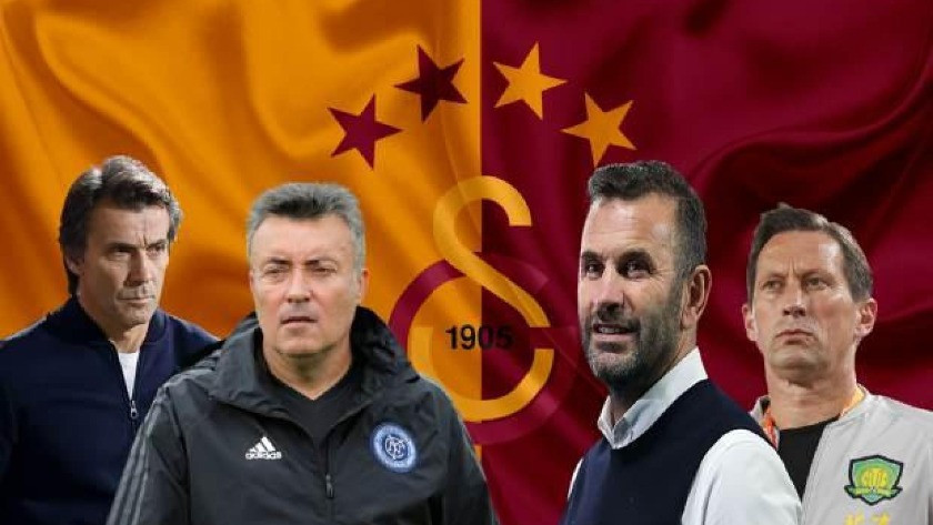 Galatasaray'ın teknik direktör adayları belli oldu!