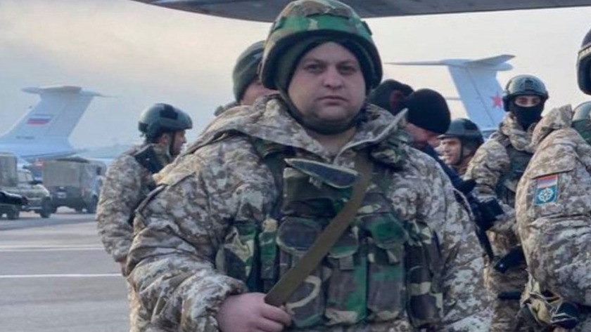 Ermenistan'ın Kazakistan'a gönderdiği kilolu asker gündem oldu