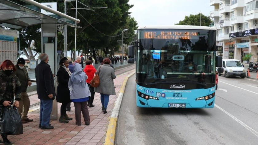 Antalya’da toplu ulaşıma yüzde 25 zam yapıldı