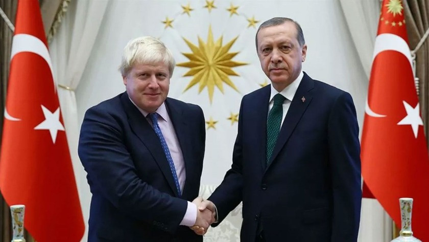 Cumhurbaşkanı Erdoğan ve Johnson arasında kritik görüşme!