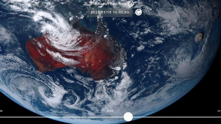 Avustralya'da ki yanardağ patlaması tsunamiye yol açtı