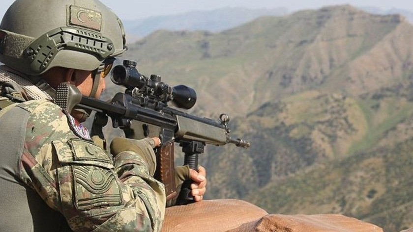 Irak'ın kuzeyinde 6 PKK'lı etkisiz hale getirildi