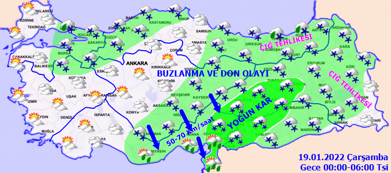 Meteoroloji'den önemli uyarılar! 19 Ocak Hava Durumu nasıl olacak? - Sayfa 2