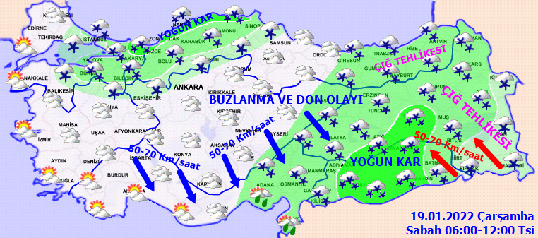 Meteoroloji'den önemli uyarılar! 19 Ocak Hava Durumu nasıl olacak? - Sayfa 3