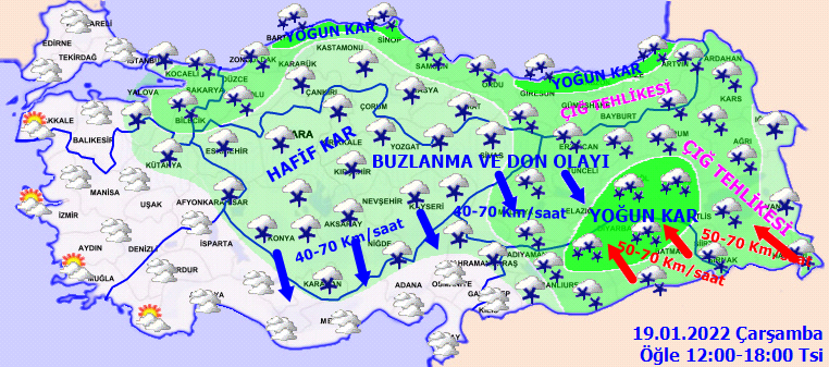 Meteoroloji'den önemli uyarılar! 19 Ocak Hava Durumu nasıl olacak? - Sayfa 4