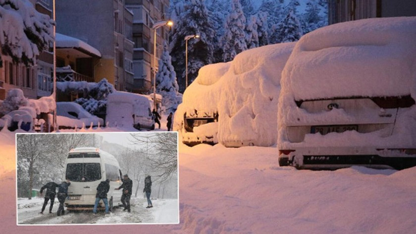 Kar esareti! AFAD'dan olumsuz hava koşulları hakkında açıklama