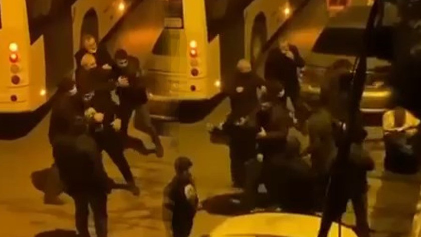 Sultanbeyli’de İETT şoförüne tekme tokatlı saldırı kamerada