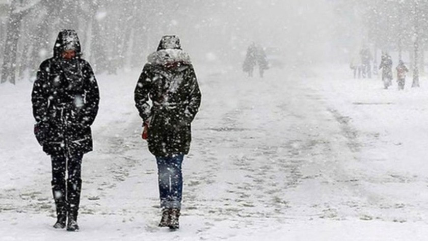 Bu illerde yaşayanlar dikkat! 24 ocak Meteoroloji'den yoğun kar uyarısı!