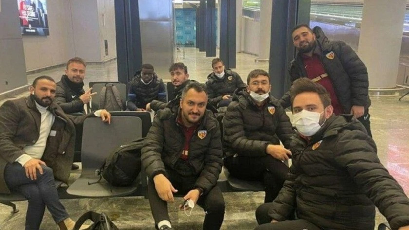 Kayserispor İstanbul’da mahsur kaldı