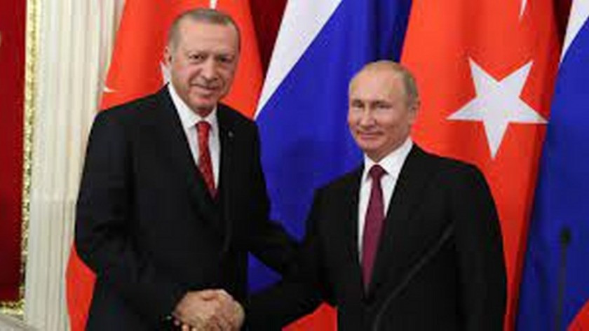 Rusya lideri Vladimir Putin Cumhurbaşkanı erdoğan'ı kabul etti!