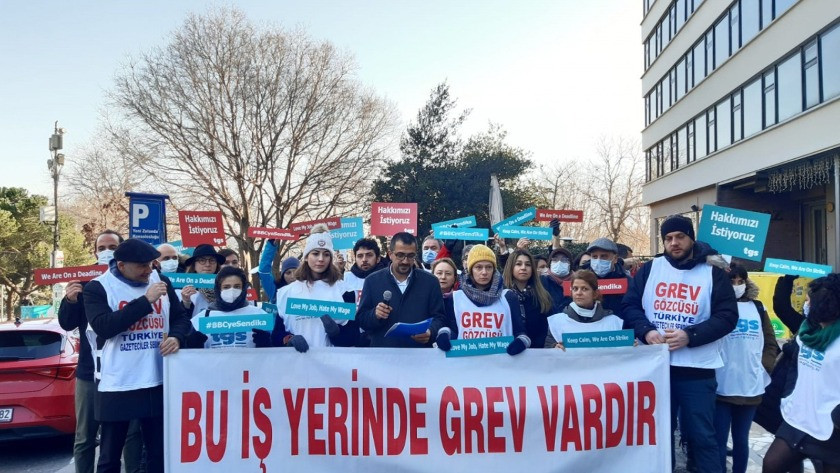 BBC'nin İstanbul bürosundaki grev sona erdi