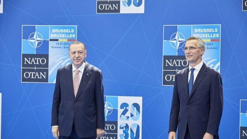 Cumhurbaşkanı Erdoğan, NATO Genel Sekreteri Stoltenberg ile görüştü