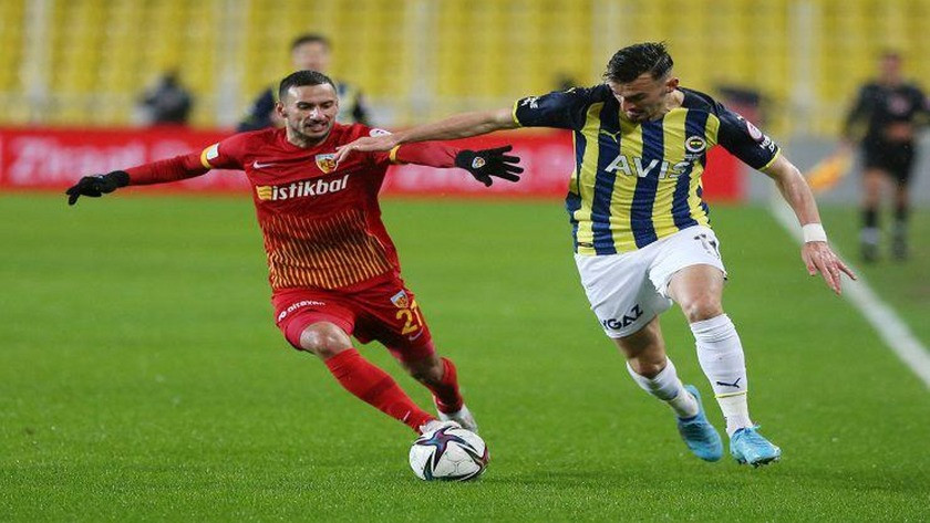 Fenerbahçe - Kayserispor maç sonucu: 0-1 (Maç Özeti)