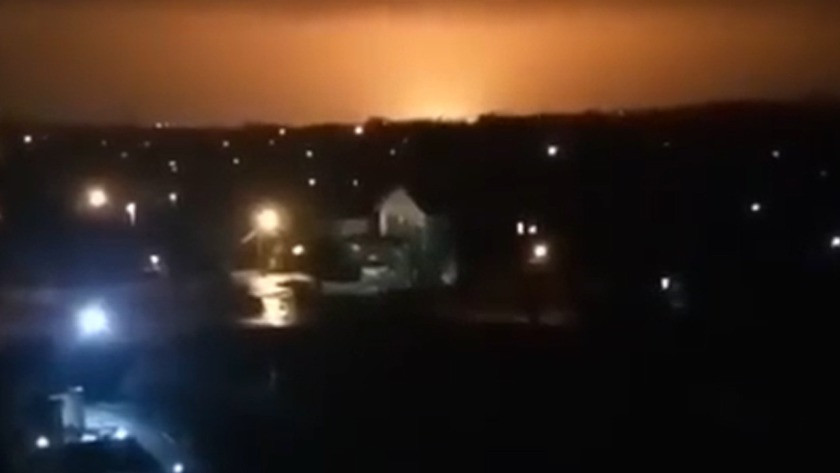 Ukrayna'nın Lugansk bölgesinde şiddetli patlama