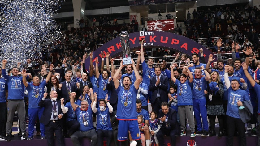Türkiye Kupası'nda şampiyon Anadolu Efes!