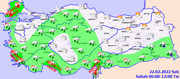 Meteoroloji'den kuvvetli yağış uyarısı! 22 Şubat Hava Durumu - Sayfa 4