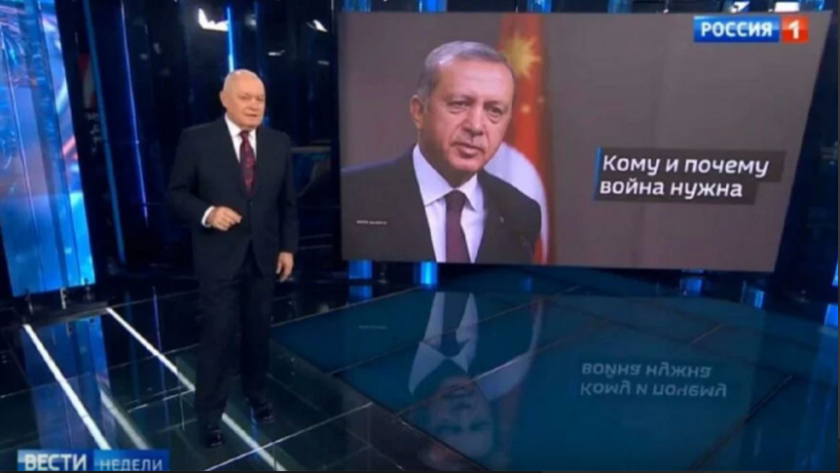 Rus devlet televizyonunda skandal yayın!