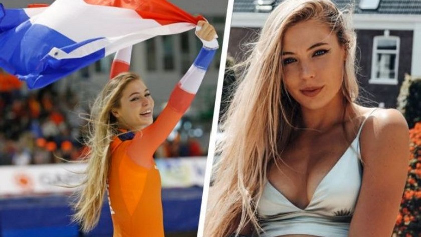 Güzelliğiyle büyüleyen Hollandalı sporcu olimpiyat tarihine geçti
