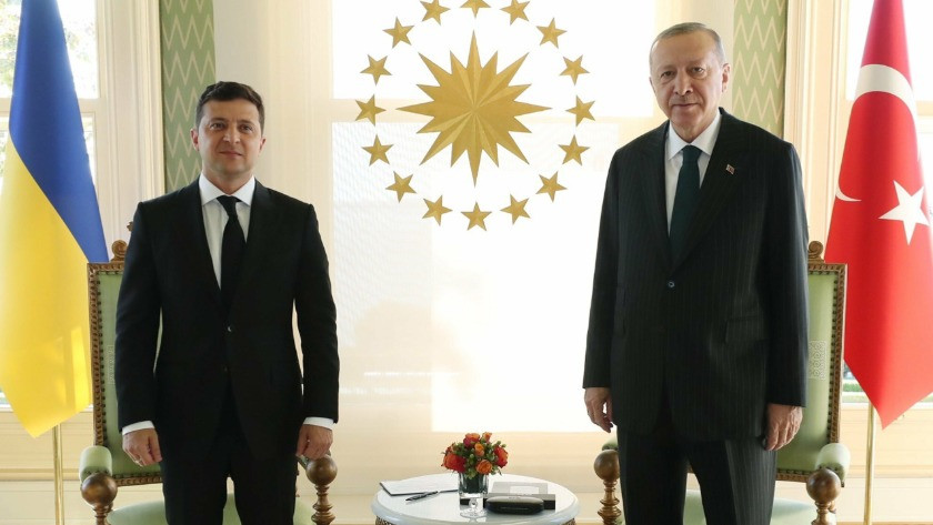 Cumhurbaşkanı Erdoğan, Ukrayna Devlet Başkanı ile görüştü!