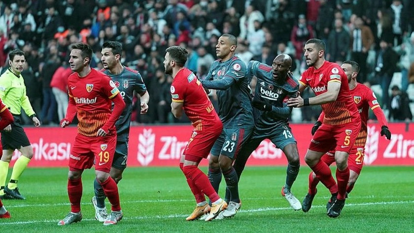 Beşiktaş - Kayserispor maç sonucu: 1-2 (Maç Özeti)