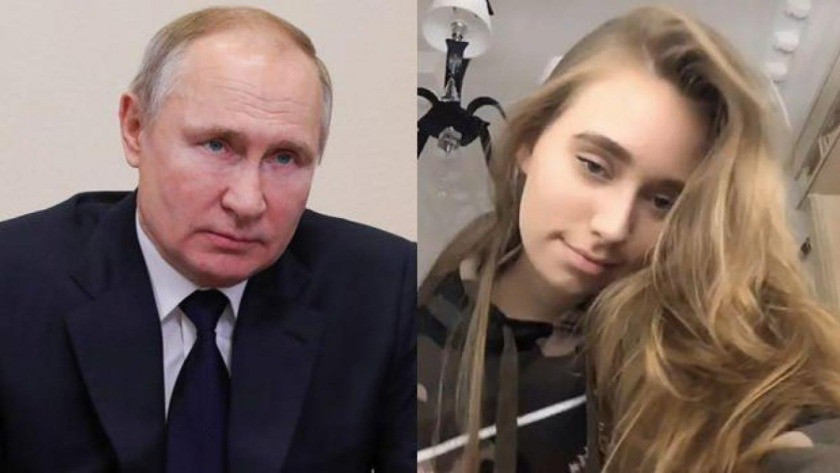 Putin'in kızına sosyal medya linç! ‘Şeytanın kızı’
