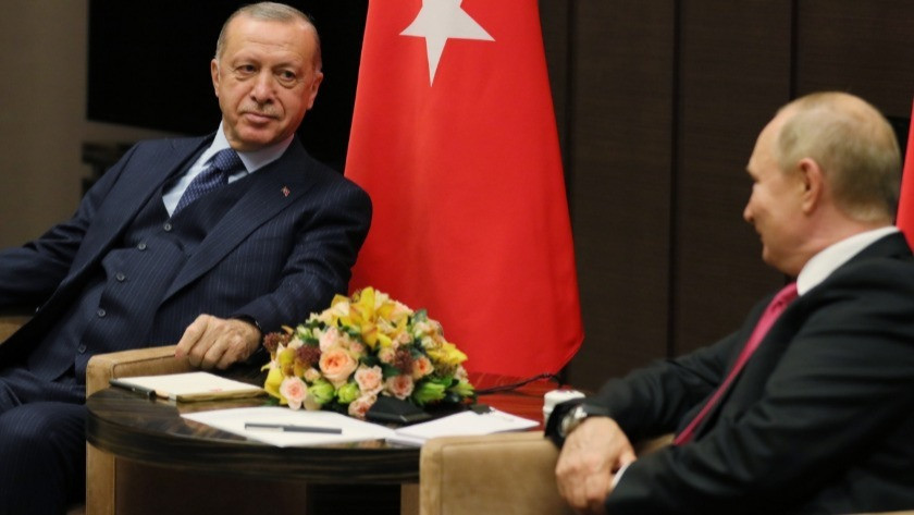 Cumhurbaşkanı Erdoğan ile Vladimir Putin'in görüşmesi sona erdi!