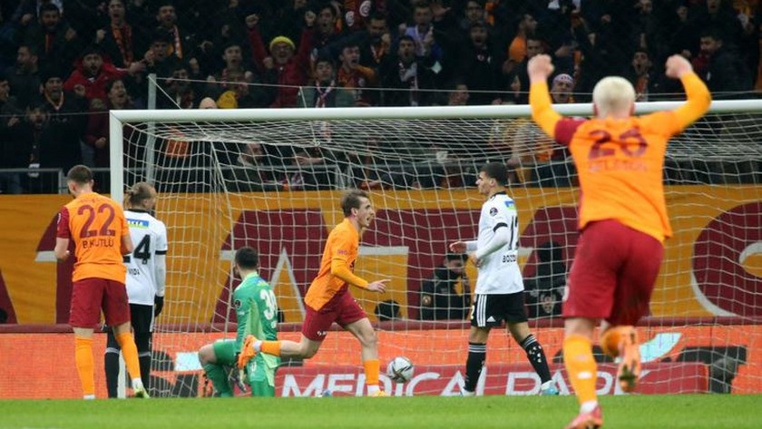 Galatasaray - Beşiktaş maç sonucu: 2-1 (Maç Özeti)