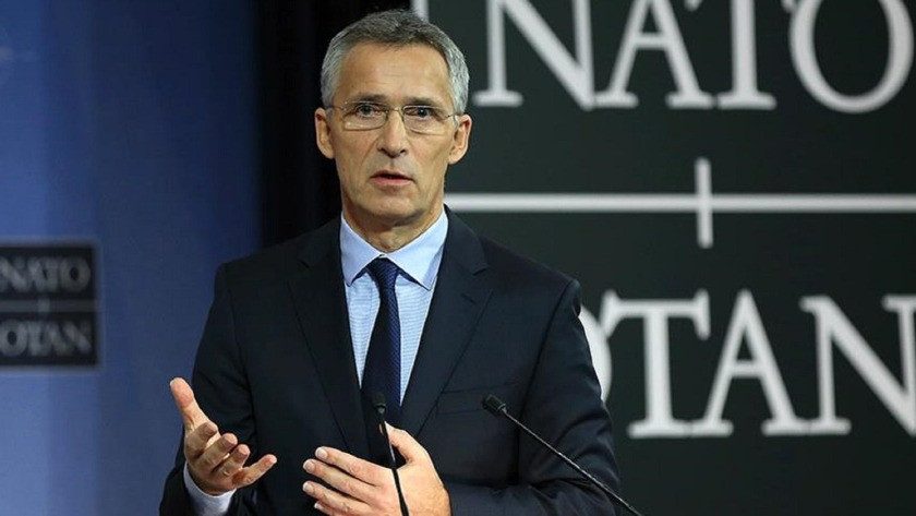 NATO Genel Sekreteri Stoltenberg gazetecenin sorularını yanıtladı