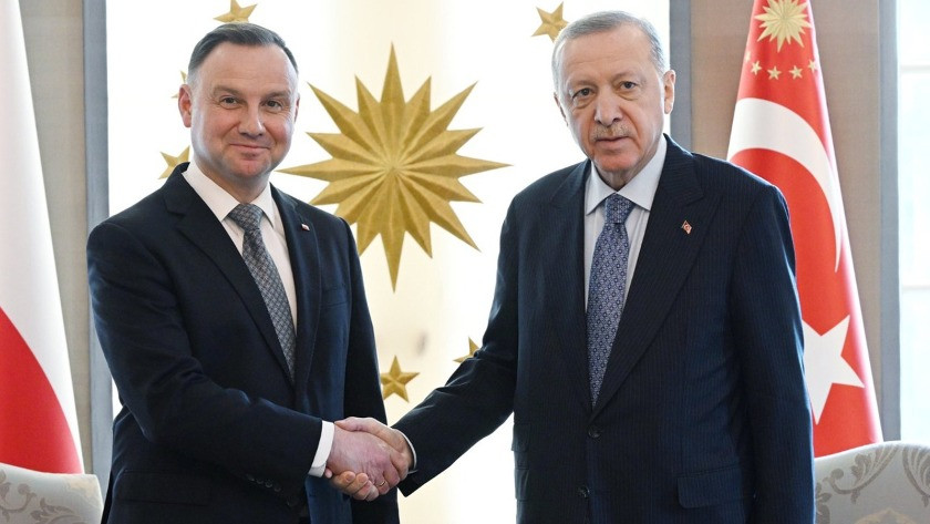 Erdoğan ve Polonya Cumhurbaşkanı Duda, ortak basın toplantısı yaptı