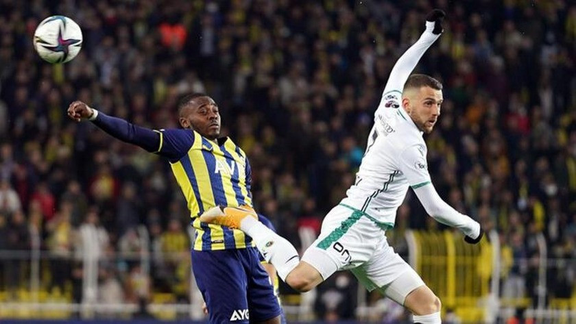 Fenerbahçe - Konyaspor maç sonucu: 2-1 (Maç Özeti)