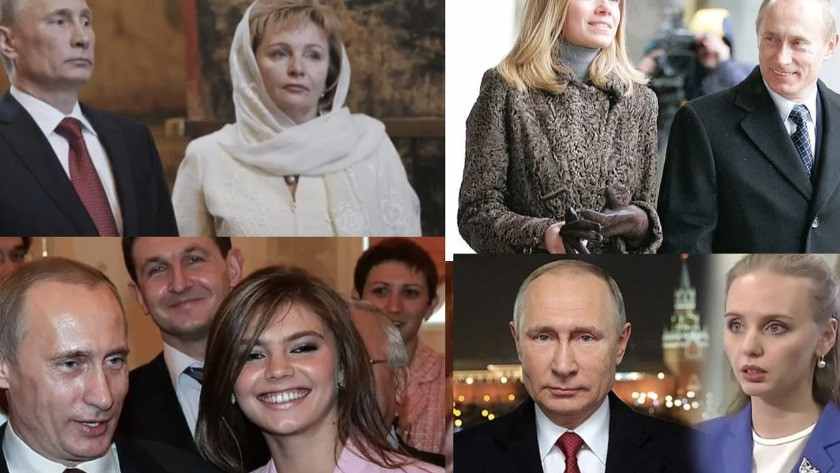 İşte Rusya Devlet Başkanı Vladimir Putin'in sır gibi sakladığı ailesi!