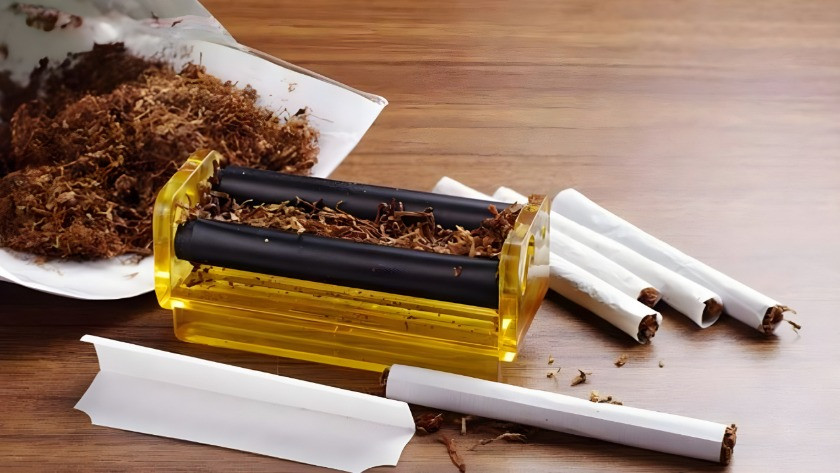 Milyonlarca kaçak makaron ve sigara filtresi ele geçirildi