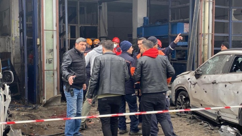 Diyarbakır’da sanayi sitesinde korkutan patlama! 5 ağır 7 yaralı