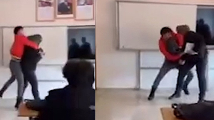 Ankara'daki özel bir okulda sınıfın ortasında öğretmene saygısızlık!