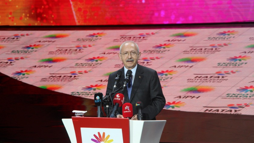 CHP lideri Kılıçdaroğlu EXPO 2021 Hatay'ın açılışında konuştu